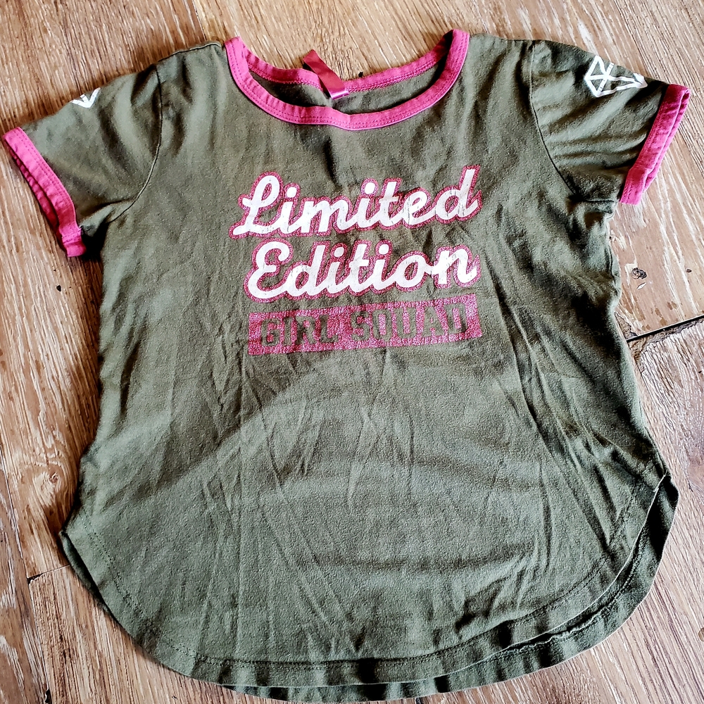 Limited Edition Kids Shirt - Green and Pink